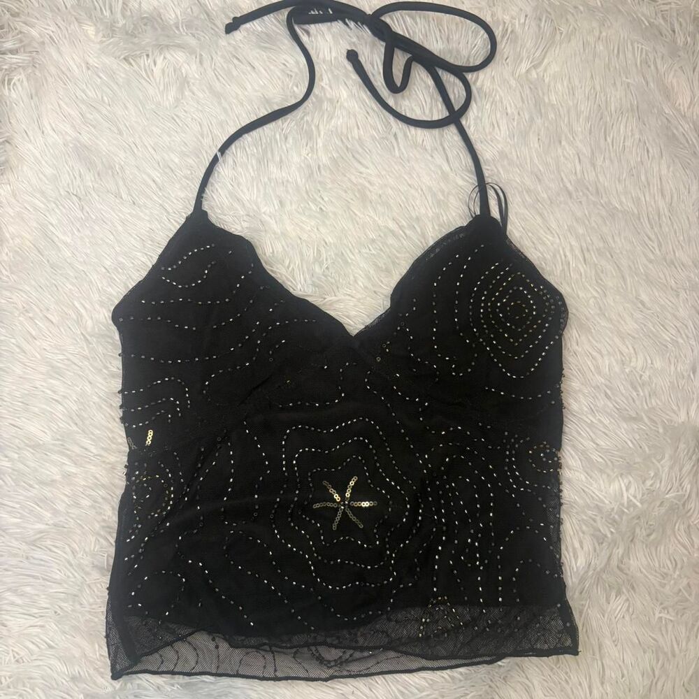 Unbranded Women's Black Crop-top